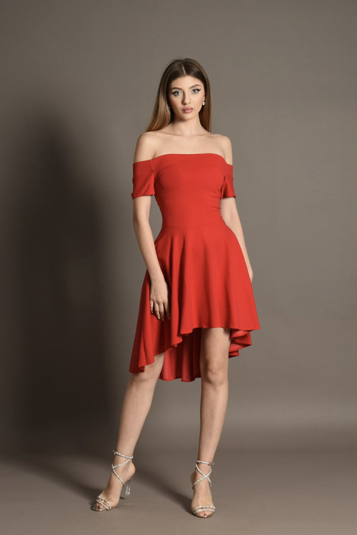 Axia Red Dress