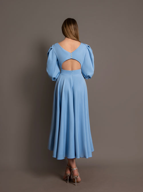 Elegance Bleu Dress