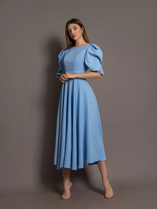 Elegance Bleu Dress