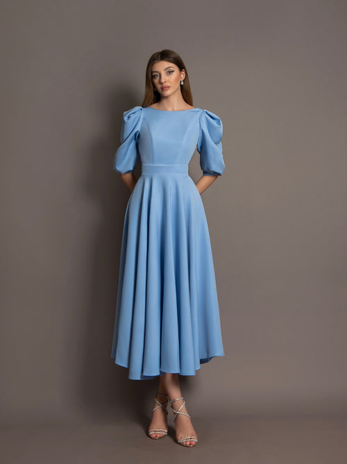 Elegance Bleu Dress