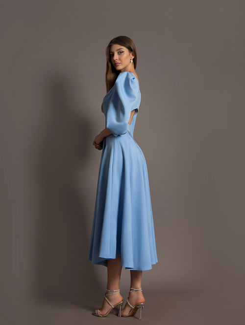 Elegance Bleu Dress