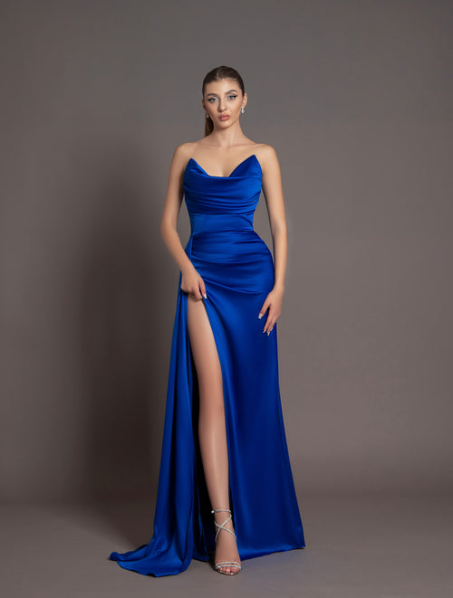 Silvie Dress Royal Blue