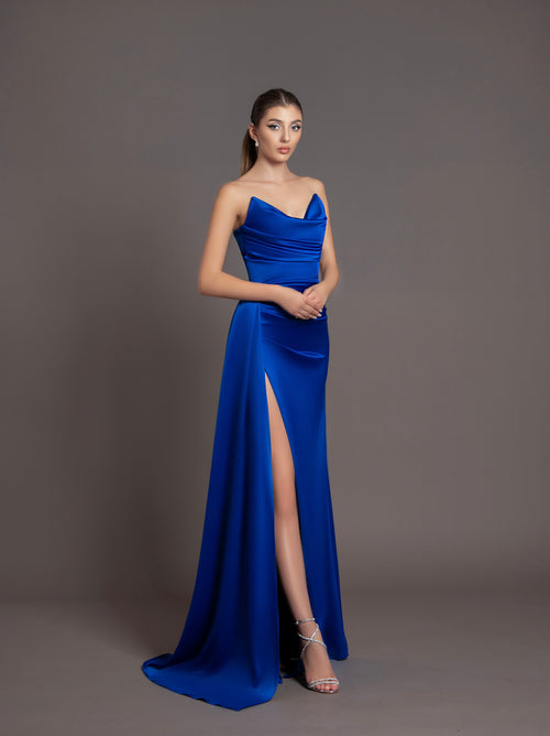 Silvie Dress Royal Blue