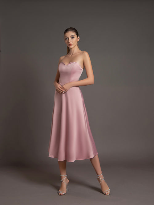 Sophie Dress Dusty Pink