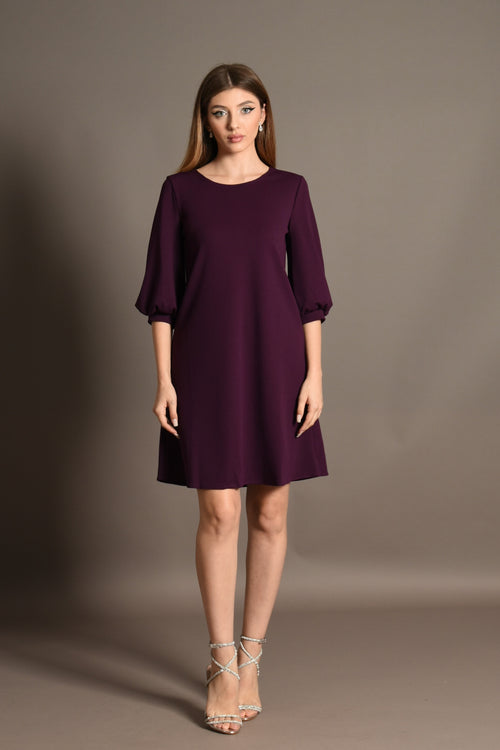 Yolanda Purple Dress