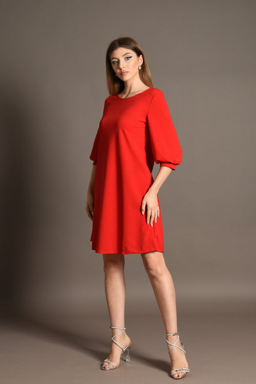 Yolanda Red Dress