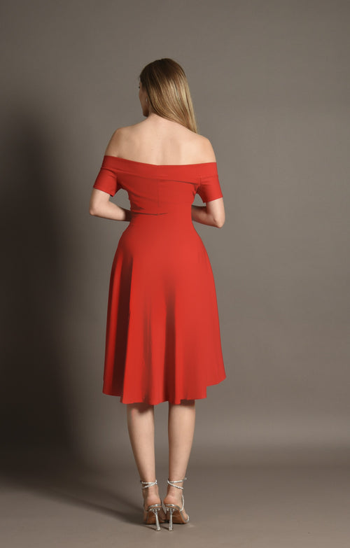 Axia Red Dress