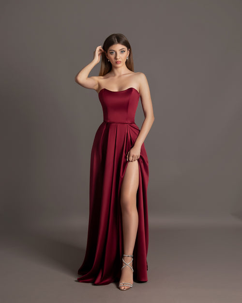 Alezzi Dress Burgundy