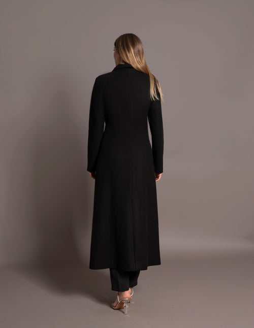 Black Casual Coat