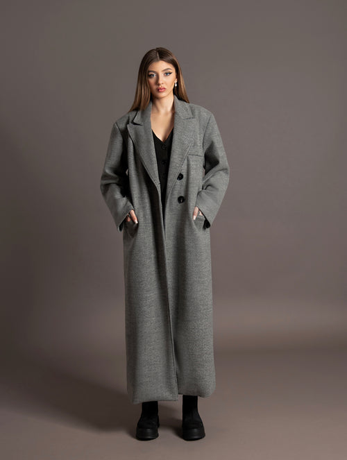 Grey Odessa Coat