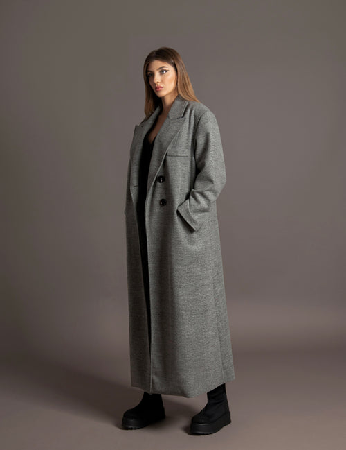 Grey Odessa Coat