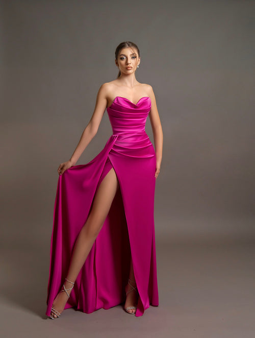 Serin Dress Fuchsia