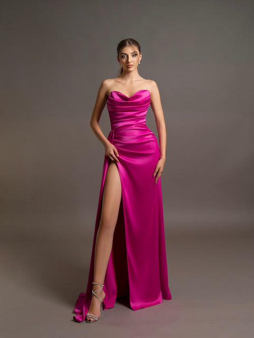 Serin Dress Fuchsia