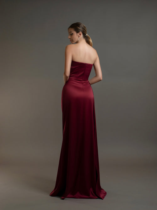 Silvie Dress Burgundy