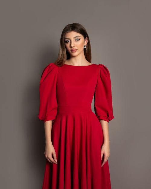 Elegance Red Dress